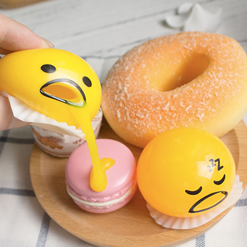 Egg Yolk Puking Stress Toy
