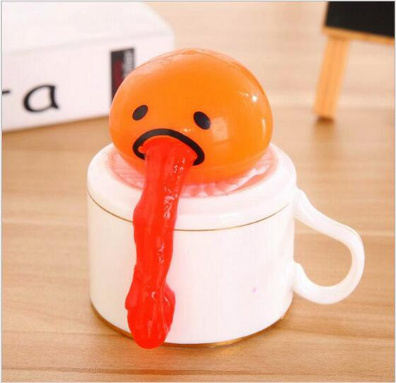 Egg Yolk Puking Stress Toy