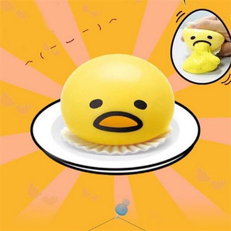 Egg Yolk Puking Stress Toy