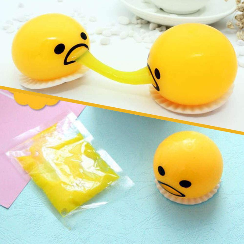 Egg Yolk Puking Stress Toy
