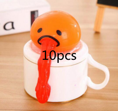 Egg Yolk Puking Stress Toy