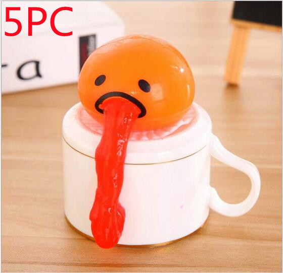 Egg Yolk Puking Stress Toy