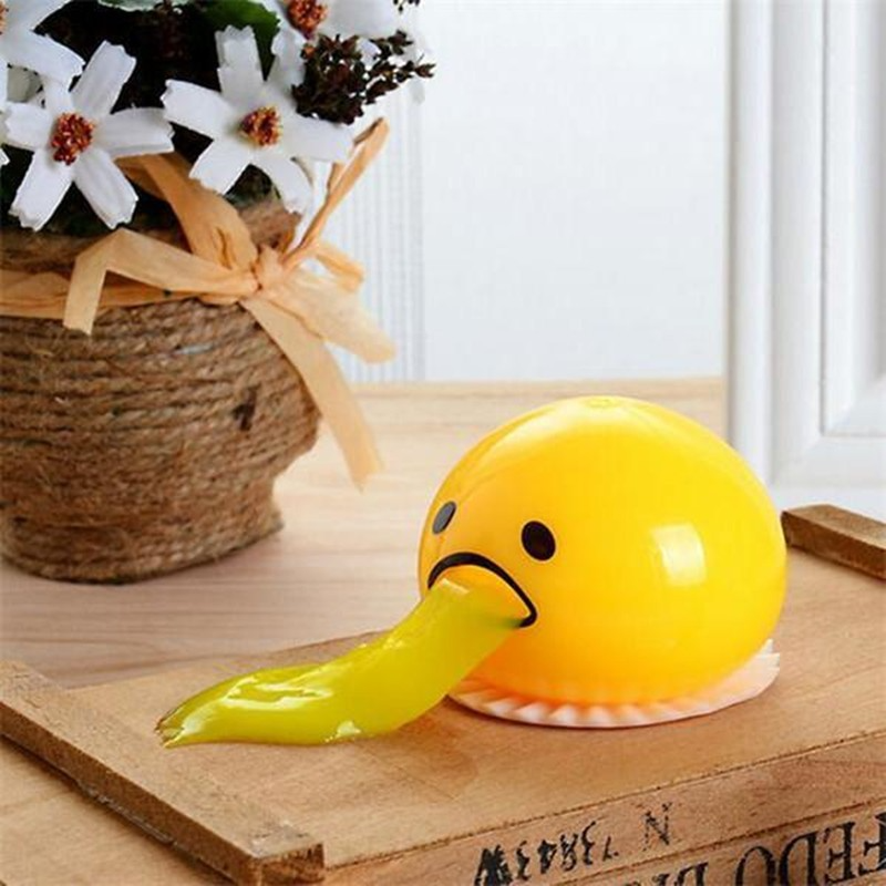 Egg Yolk Puking Stress Toy