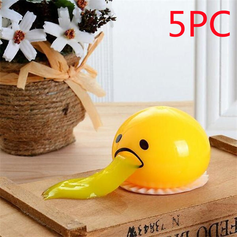 Egg Yolk Puking Stress Toy
