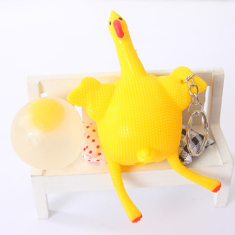 Stress Relief Toy - Egg-Laying Chicken