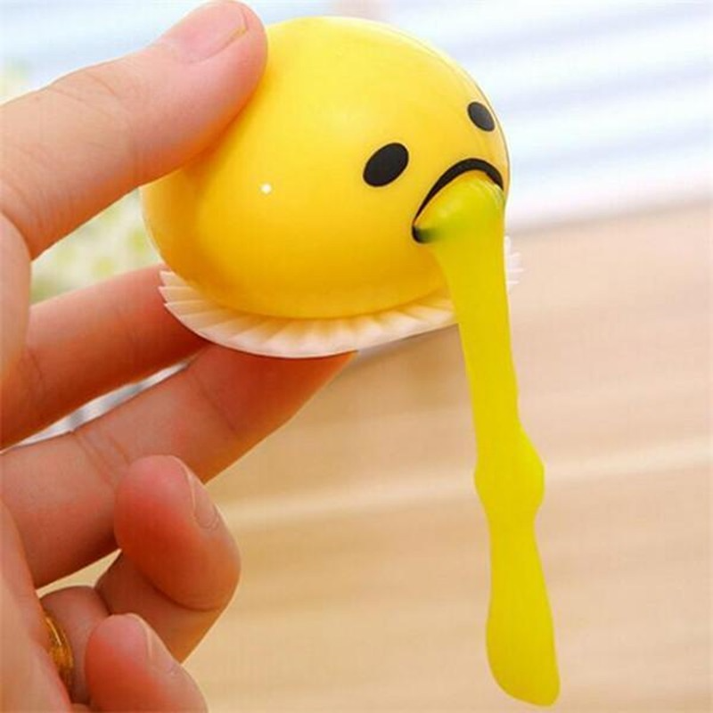 Egg Yolk Puking Stress Toy