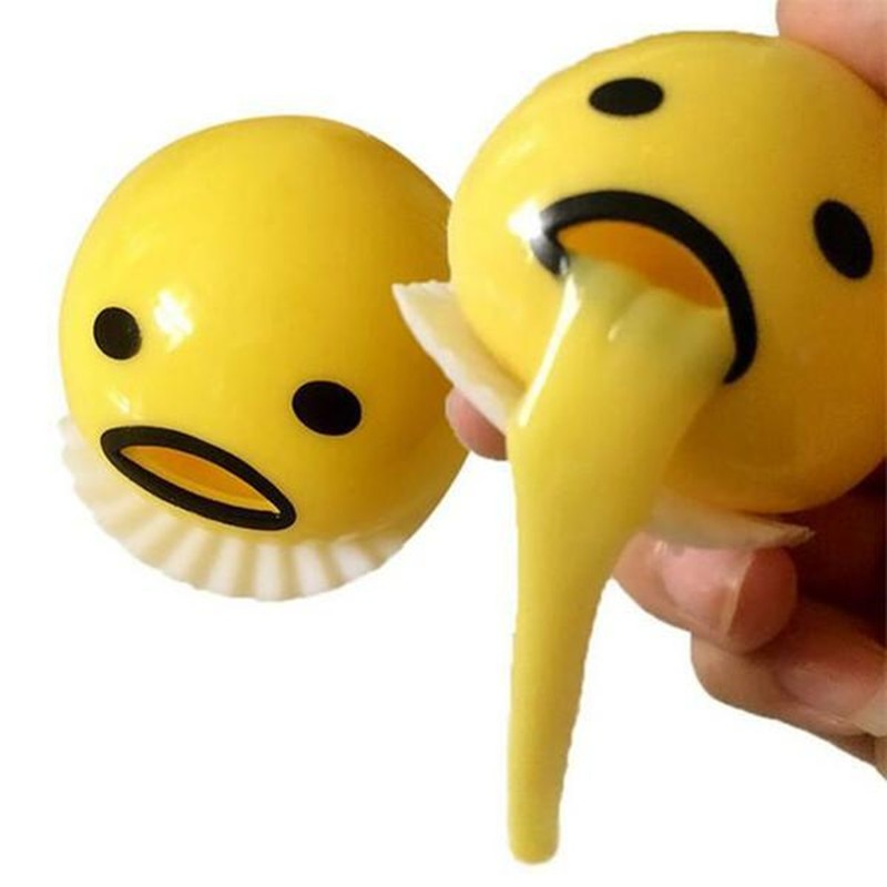 Egg Yolk Puking Stress Toy