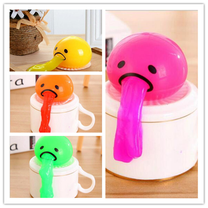 Egg Yolk Puking Stress Toy